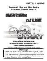 Ultra Start 12xx Series Install Manual preview