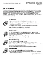 Preview for 11 page of Ultra Start 15xx Owner'S Manual