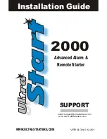 Ultra Start 2000 Series Installation Manual preview