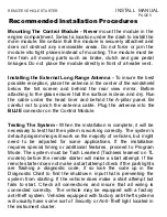 Preview for 5 page of Ultra Start 22 SERIES Install Manual