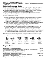 Preview for 14 page of Ultra Start 25 SERIES Install Manual