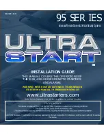 Preview for 1 page of Ultra Start 3295 SERIES Installation Manual