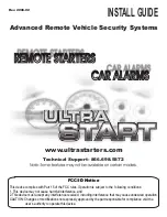 Ultra Start 640 Series Install Manual preview