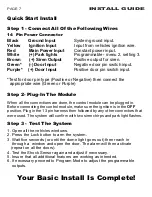 Preview for 7 page of Ultra Start 640 Series Install Manual