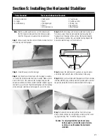 Preview for 21 page of Ultra Stick Hangar 9 Instruction Manual