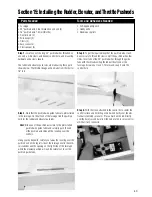 Preview for 43 page of Ultra Stick Hangar 9 Instruction Manual