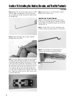 Preview for 44 page of Ultra Stick Hangar 9 Instruction Manual