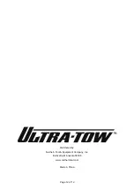 Preview for 12 page of Ultra-tow 60725 Owner'S Manual