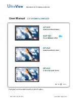 Ultra View AP-K23 User Manual preview