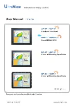 Preview for 1 page of Ultra View HAP-17 User Manual