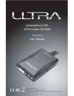 Ultra GammaView 2555 User Manual preview
