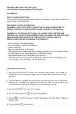 Preview for 3 page of UltraBrite UDL1056-WHT Manual