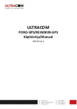 ULTRACOM PORO-GPS Manual preview