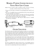 Preview for 4 page of ultracomfort Leisure UC320 Owner'S Manual