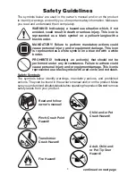 Preview for 3 page of ultracomfort Stellar Comfort UC550-L Owner'S Manual And Warranty