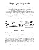 Preview for 7 page of ultracomfort Stellar Comfort UC550-L Owner'S Manual And Warranty