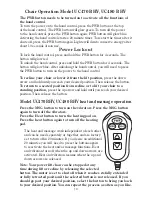 Preview for 14 page of ultracomfort Stellar Comfort UC550-L Owner'S Manual And Warranty