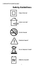 Предварительный просмотр 3 страницы ultracomfort UC342-M Owner'S Manual