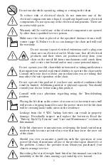 Предварительный просмотр 5 страницы ultracomfort UC342-M Owner'S Manual