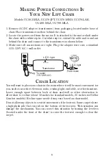 Preview for 8 page of ultracomfort UC490 Owner'S Manual