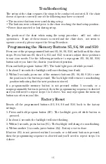 Preview for 15 page of ultracomfort UC490 Owner'S Manual