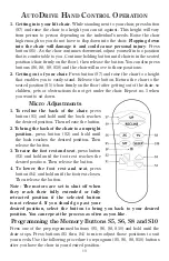 Preview for 13 page of ultracomfort UC559 Owner'S Manual