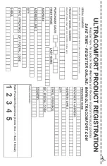 Preview for 22 page of ultracomfort UC559 Owner'S Manual