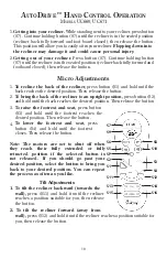 Preview for 10 page of ultracomfort UltraCozy SERENE XR UC669 Owner'S Manual