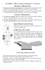 Preview for 11 page of ultracomfort UltraCozy SERENE XR UC669 Owner'S Manual