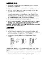 Preview for 2 page of UltraCOOL CP70 Use & Care Manual