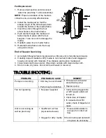 Preview for 7 page of UltraCOOL CP70 Use & Care Manual