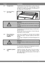 Preview for 8 page of Ultrafilter BOREAS DSM SD 1200-60 Operator Instructions Manual