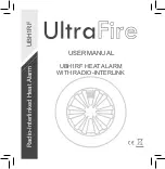 UltraFire UBH1RF User Manual preview