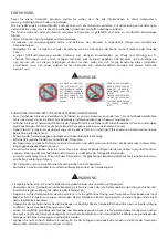 Preview for 3 page of UltraFit 305 Assembly, Set-Up, Care, Maintenance And Operating Instructions