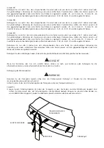 Preview for 13 page of UltraFit 305 Assembly, Set-Up, Care, Maintenance And Operating Instructions