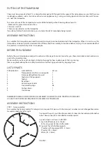 Preview for 23 page of UltraFit Jumper 251 Assembly, Set-Up, Care, Maintenance And Operating Instructions