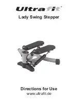 UltraFit lady swing Directions For Use Manual preview