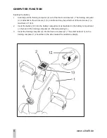 Preview for 8 page of UltraFit Mini Bike 50 User Manual