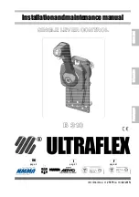 Ultraflex B 310 Installation And Maintenance Manual preview