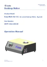 Preview for 1 page of Ultraflex Easy Melt Air 1G Operation Manual