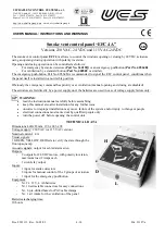 Preview for 4 page of Ultraflex EFC 4 A User Manual