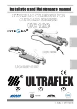 Preview for 1 page of Ultraflex INTEGRA UC120 Installation And Maintenance Manual