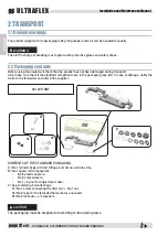 Preview for 12 page of Ultraflex INTEGRA UC120 Installation And Maintenance Manual