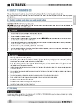 Preview for 21 page of Ultraflex INTEGRA UC120 Installation And Maintenance Manual