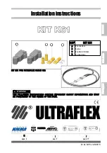 Preview for 55 page of Ultraflex K65 Installation Instructions Manual