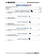 Предварительный просмотр 3 страницы Ultraflex T67 Installation And Maintenance Manual