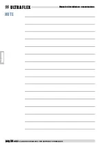 Preview for 56 page of Ultraflex UC 130 Installation And Maintenance Manual