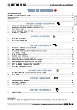 Preview for 3 page of Ultraflex UC130-SVS Installation And Maintenance Manual