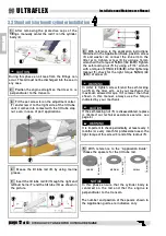 Preview for 12 page of Ultraflex UC130-SVS Installation And Maintenance Manual