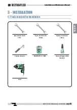 Preview for 13 page of Ultraflex UP 18 Installation And Maintenance Manual